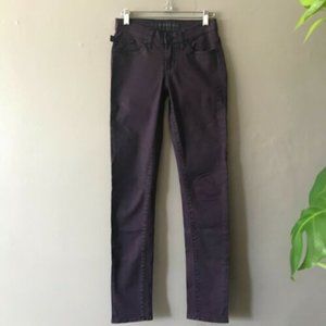 Rock & Republic Berlin purple skinny jeans Sz 0M